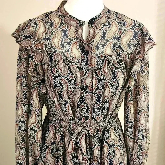 Banana Republic Flutter Midi Dress - Picture 6 of 8